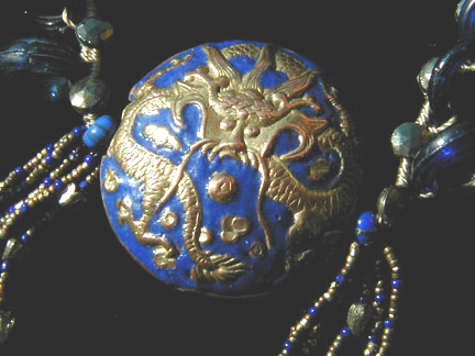 Detail of Chinese Dragon Necklace