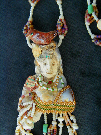 Detail of Goddess of the Air Necklace