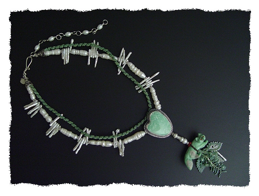 Wolf Woman Necklace - Mary Hicklin Wolf Woman Necklace