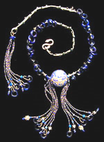 Blue Dragon Necklace