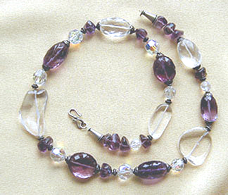 Amethyst Quartz Necklace