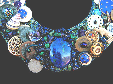Detail of Azurite Collar
