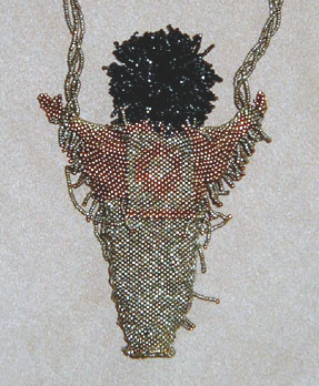 Detail of Flying Shaman Amulet Bag
