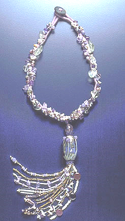 Grape Hyacinth Necklace