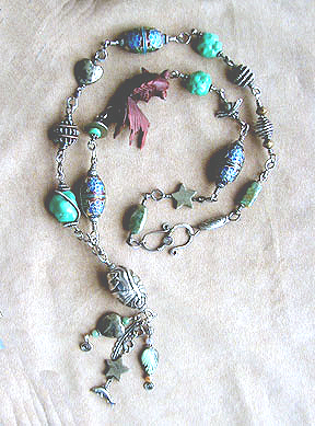 Dragonfly Bead Necklace
