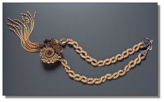 Moroccan Ammonite Necklace