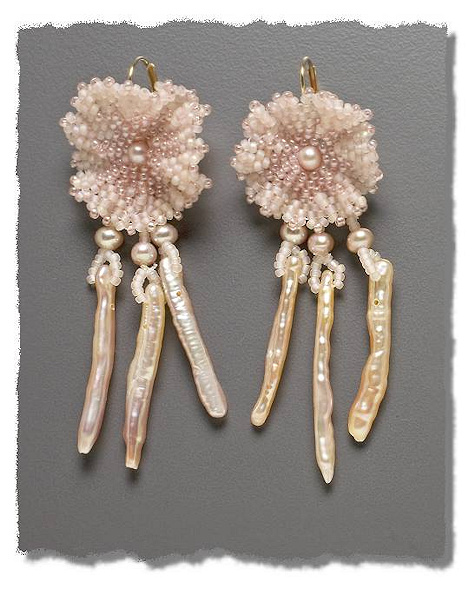 Pearl Lei Earrings