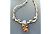 Spessartine Garnet Crystal Necklace Detail