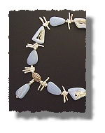 Blue Geodes Necklace