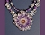 Amethyst Stalactite Necklace Detail