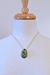 Smithsonite Pendant Necklace on model