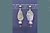Gemstone Pebbles Earrings