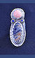 Sodalite and Mexican Opal Ring Detail