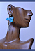 Lone Mountain Turquoise Earrings